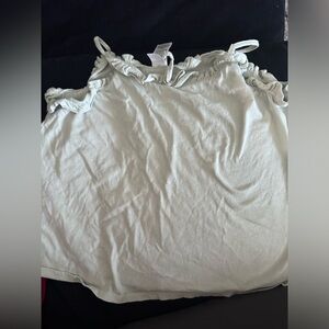 Nordstrom sage green tank top for big girl size XL 14/16